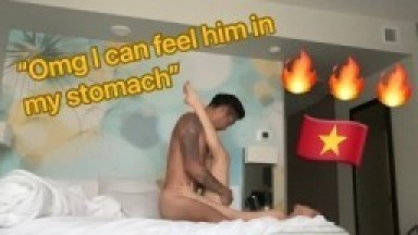 Sinfuldeeds - Legit Vietnamese Intern RMT Giving Into Monster Asian Cock 4th Appointment Full hotel hard sex